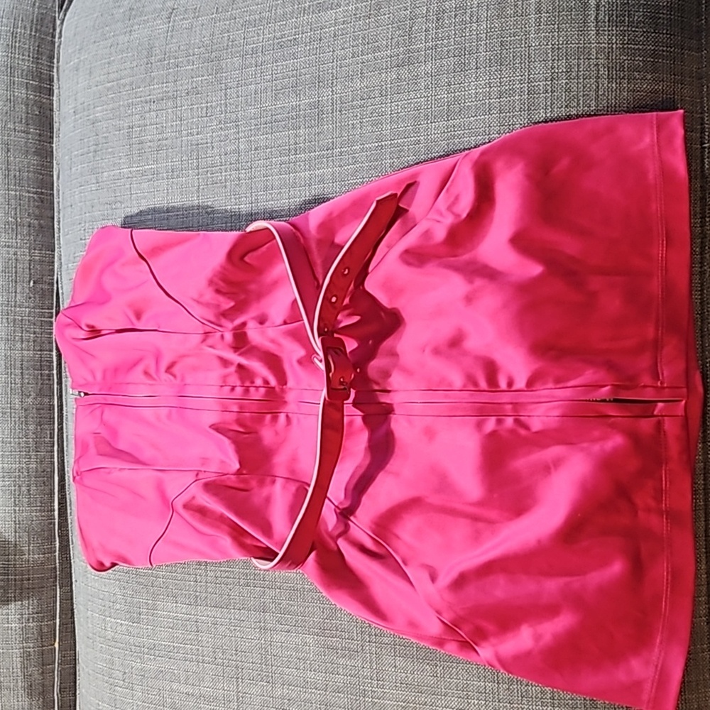 Barbie looking Zipper tube dress